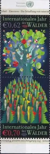 UNO WIEN 2011 Mi-Nr. 736/37 ** MNH