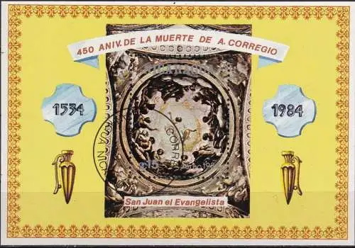 NICARAGUA 1984 Mi-Nr. Block 156 o used - aus Abo