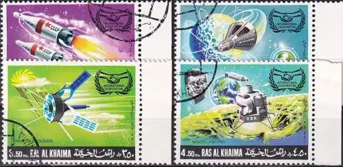 RAS AL KHAIMA 1969 Mi-Nr. 317/20 o used