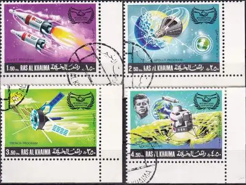 RAS AL KHAIMA 1969 Mi-Nr. 317/20 o used