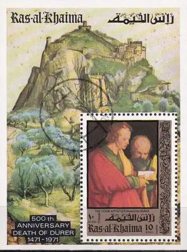 RAS AL KHAIMA 1971 Mi-Nr.Block 106 o used