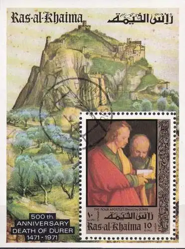 RAS AL KHAIMA 1971 Mi-Nr.Block 106 o used