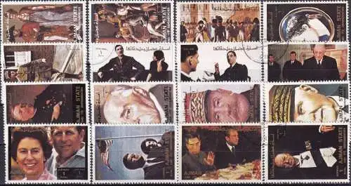 AJMAN 1973 Mi-Nr. 2893/08 o used - aus Abo