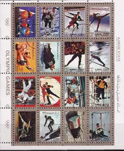 AJMAN 1973 Mi-Nr. 2732/48 o used - aus Abo