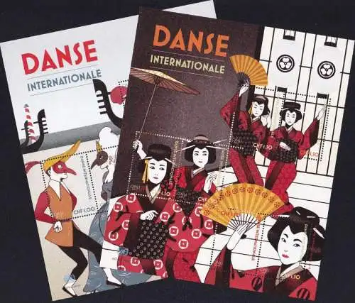 UNO GENF 2017 Mi-Nr. Block 44/45 ** MNH