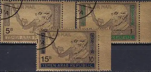 JEMEN YEMEN 1968 Mi-Nr. 719/21 o used