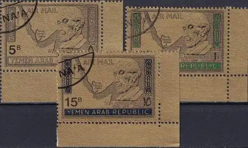 JEMEN YEMEN 1968 Mi-Nr. 719/21 o used