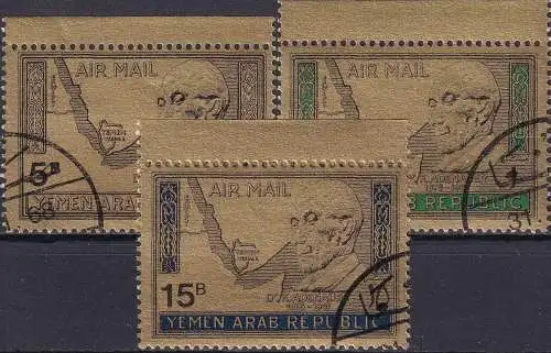 JEMEN YEMEN 1968 Mi-Nr. 719/21 o used