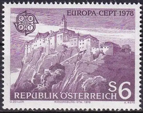 ÖSTERREICH 1978 Mi-Nr. 1573 ** MNH - CEPT