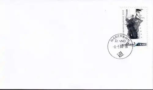 ALAND 2008 Brief Briefmarkenmesse