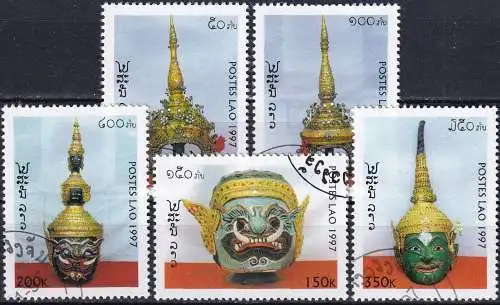 LAOS 1997 Mi-Nr. 1607/11 o used - aus Abo