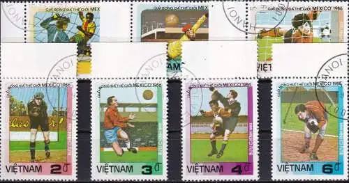 VIETNAM 1985 Mi-Nr. 1633/39 o used - aus Abo