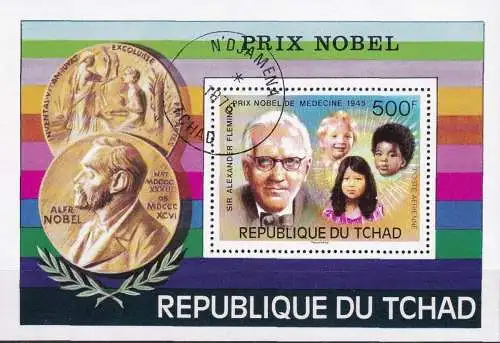 TCHAD 1976 Mi-Nr. Block 67 o used - aus Abo