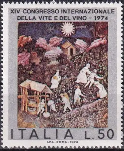 ITALIEN 1974 Mi-Nr. 1464 ** MNH