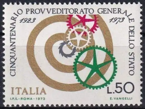 ITALIEN 1973 Mi-Nr. 1408 ** MNH