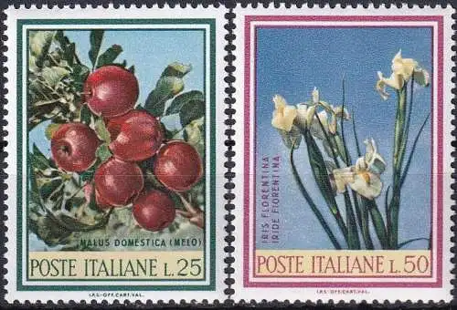 ITALIEN 1967 Mi-Nr. 1247/48 ** MNH