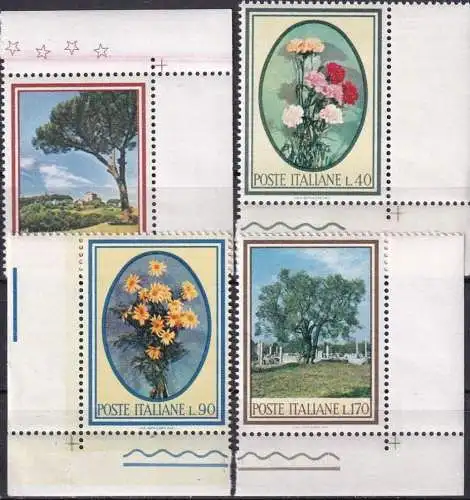 ITALIEN 1966 Mi-Nr. 1206/09 ** MNH