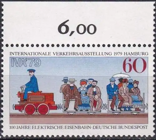 DEUTSCHLAND 1979 Mi-Nr. 1014 ** MNH