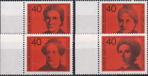 DEUTSCHLAND 1974 Mi-Nr. 791/94 ** MNH