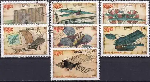 KAMPUCHEA 1987 Mi-Nr. 875/81 o used - aus Abo