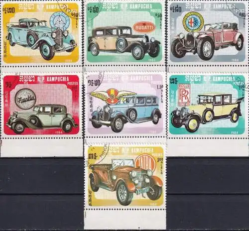 KAMPUCHEA 1984 Mi-Nr. 598/04 o used - aus Abo