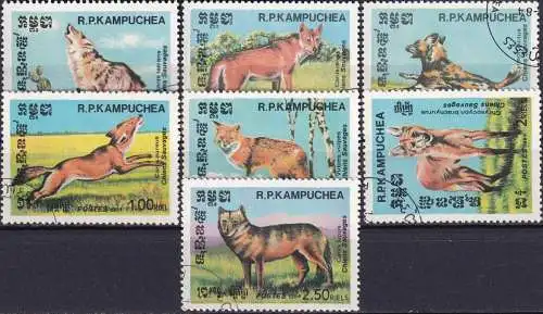 KAMPUCHEA 1984 Mi-Nr. 577/83 o used - aus Abo