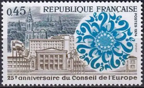 FRANKREICH 1974 Mi-Nr. 1872 ** MNH