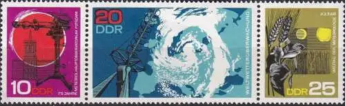 DDR 1968 Mi-Nr. 1343/45 ** MNH