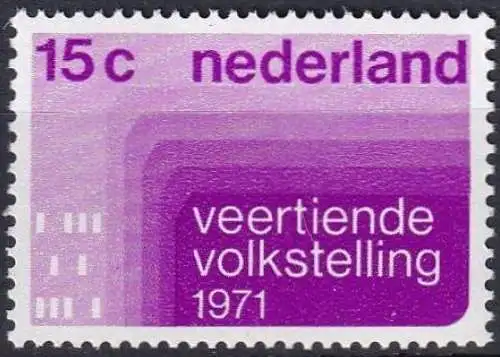 NIEDERLANDE 1971 Mi-Nr. 957 ** MNH