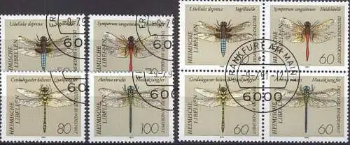 DEUTSCHLAND 1991 Mi-Nr. 1545/52 o used - aus Abo