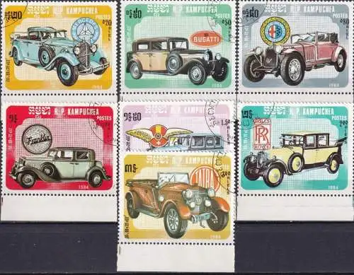 KAMPUCHEA 1984 Mi-Nr. 598/04 o used - aus Abo