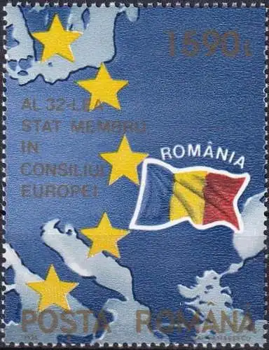 RUMÄNIEN 1993 Mi-Nr. 4931 ** MNH