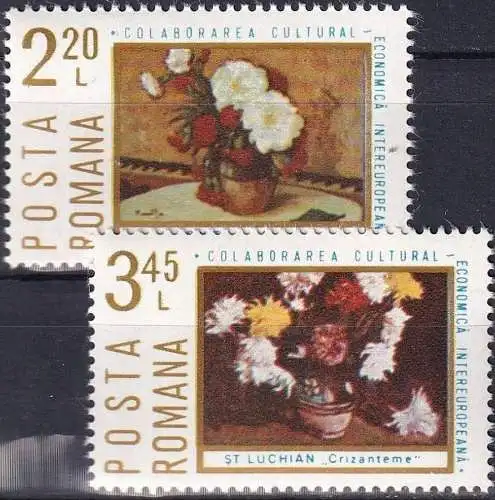 RUMÄNIEN 1975 Mi-Nr. 3258/59 ** MNH