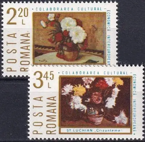 RUMÄNIEN 1975 Mi-Nr. 3258/59 ** MNH