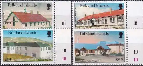 FALKLAND INSELN 1987 Mi-Nr. 472/75 ** MNH