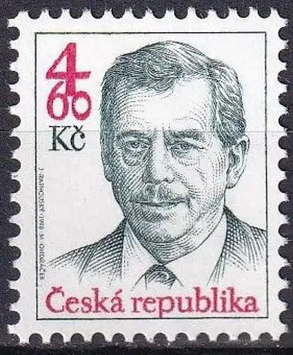 TSCHECHISCHE REPUBLIK 1998 Mi-Nr. 167 ** MNH