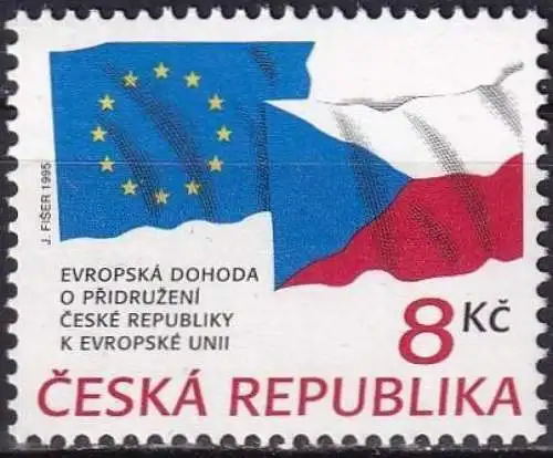 TSCHECHISCHE REPUBLIK 1995 Mi-Nr. 62 ** MNH