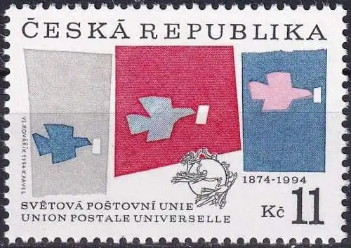 TSCHECHISCHE REPUBLIK 1994 Mi-Nr. 48 ** MNH