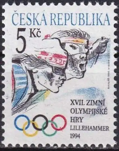 TSCHECHISCHE REPUBLIK 1994 Mi-Nr. 34 ** MNH