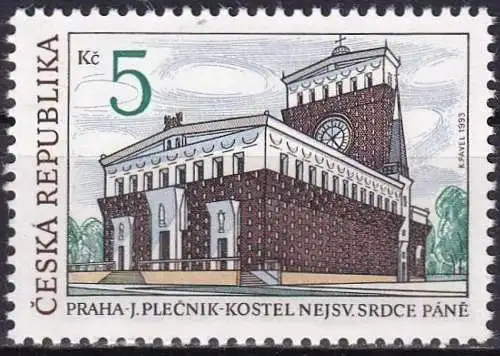 TSCHECHISCHE REPUBLIK 1993 Mi-Nr. 6 ** MNH