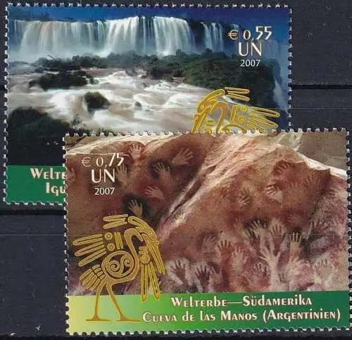 UNO WIEN 2007 Mi-Nr. 504/05 ** MNH