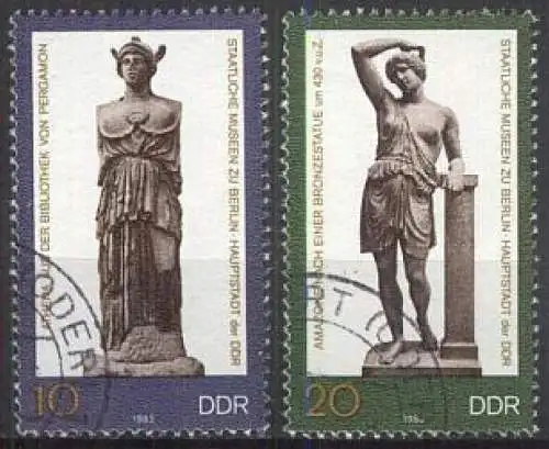 DDR 1983 Mi-Nr. 2790/91 o used