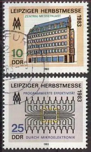 DDR 1983 Mi-Nr. 2822/23 o used