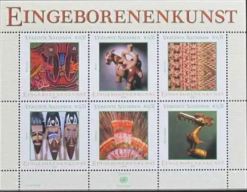 UNO WIEN 2003 Mi-Nr. Block 17 ** MNH