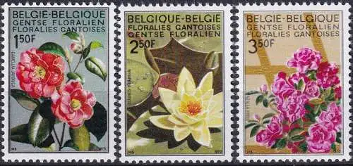 BELGIEN 1970 Mi-Nr. 1580/82 ** MNH