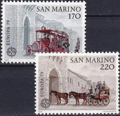 SAN MARINO 1979 Mi-Nr. 1172/73 ** MNH