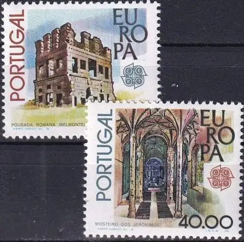 PORTUGAL 1978 Mi-Nr. 1403/04 ** MNH - CEPT