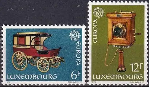 LUXEMBURG 1979 Mi-Nr. 987/88 ** MNH