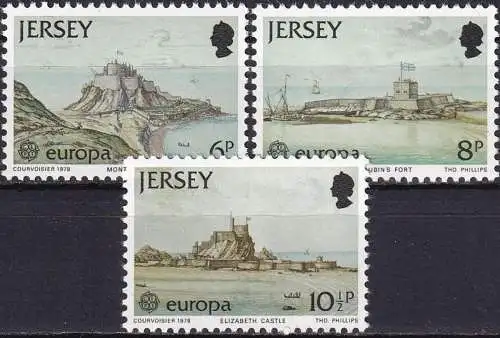 JERSEY 1978 Mi-Nr. 177/79 ** MNH