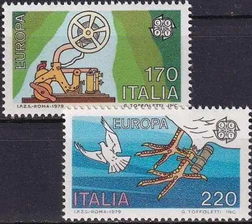 ITALIEN 1979 Mi-Nr. 1657/58 ** MNH - CEPT